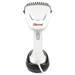 Žehlička Girmi, ST9200, cestovní, napařovací, vertikální, nerezová žehlící
plocha, automatické vypnutí, 360 ml, 1700 W