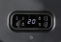 Stojanový ventilátor s 3D oscilací - DOMO DO8155, 33 cm, dálkové ovládání