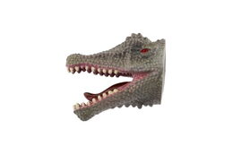 Maňásek hlava dinosaura guma 5x10cm mix druhů 12ks v boxu