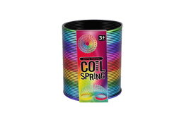 Spirála/pružina barevná plast průměr 8,5cm 6ks v boxu