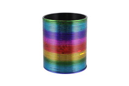 Spirála/pružina barevná plast průměr 8,5cm 6ks v boxu