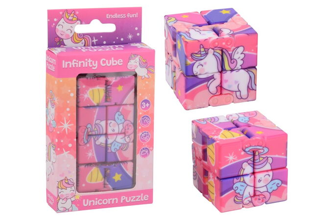 Kostky puzzle Jednorožec