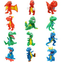 Slimy s dinosaurem