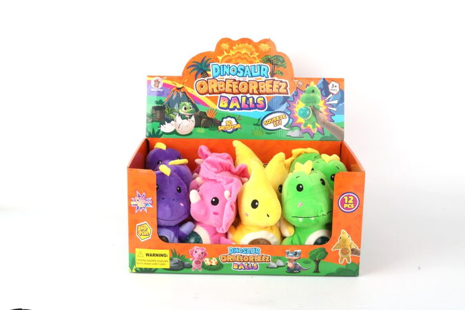 Žertovinka – mačkací dinosaurus 15 cm