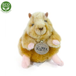 Rappa Plyšový křeček zlatý 16 cm ECO-FRIENDLY