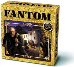 Fantom společenská hra Gold edition v krabici 25x25x6,5cm