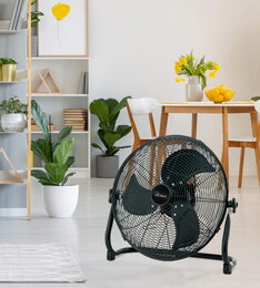 Ventilátor Ardes 5C45BB Chrome, podlahový