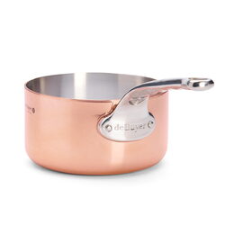 Hrnec de Buyer, 6206.16 PRIMA MATERA, rukojeť z nerezové oceli, průměr 16 cm,
výška 8,3 cm, objem 1,8 L, váha: 1,37 kg