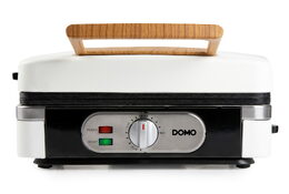 Sendvičovač - Gril - Vaflovač - 3v1 - bílý - DOMO DO9277C, příkon 1 100 W, termo