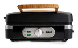 Sendvičovač - Gril - Vaflovač - 3v1 - černý - DOMO DO9278C, příkon 1 100 W, term