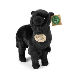 Rappa Plyšová lama alpaka černá 23 cm ECO-FRIENDLY
