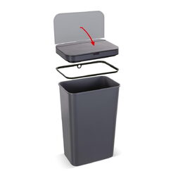 LT8108 BEZDOT.KOŠ 50L ŠEDÝ SENSOR LAMART