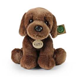 Rappa Plyšový pes labrador sedící 26 cm ECO-FRIENDLY