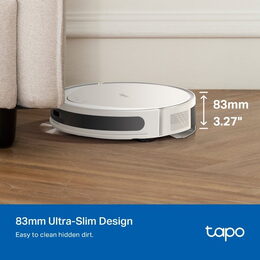 Vysavač TP-Link Tapo RV20 Max Plus White robotický s mopem, 5300Pa, MagSlim