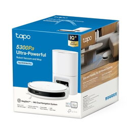 Vysavač TP-Link Tapo RV20 Max Plus White robotický s mopem, 5300Pa, MagSlim