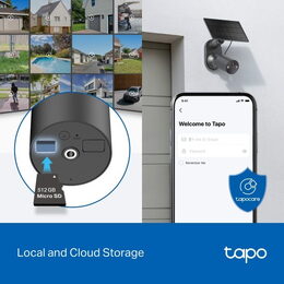 Kamera TP-Link Tapo C411 KIT 3MPx, venkovní, IP, WiFi, přísvit, baterie a panel A201