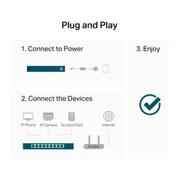 Switch TP-Link LS1016G 16x GLAN