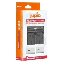Set Jupio 2x Battery LP-E6NH *ULTRA* 2600mAh + USB Dual Charger pro Canon