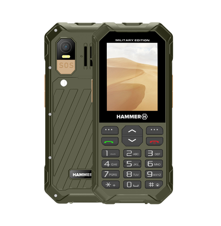 Telefon myPhone Hammer 6 LTE zelený