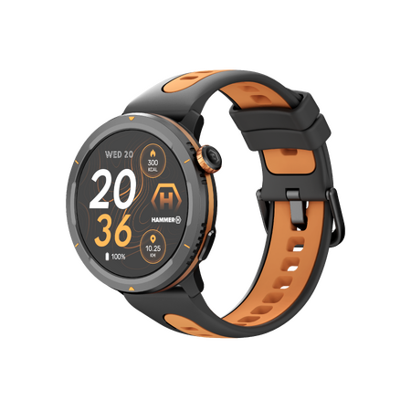 Chytré hodinky Hammer Watch 2 lite oranžovo-černé