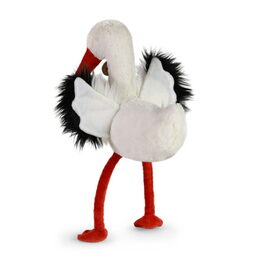 Rappa Plyšový pták čáp 39 cm ECO-FRIENDLY