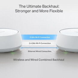 WiFi router TP-Link Deco BE22(1-pack) BE3600, WiFi 7, 2x GLAN, USB, 2,4/5GHz