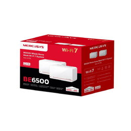 WiFi router TP-Link Mercusys Halo H37BE(2-pack) WiFi 7, BE6500, 2x 2.5GLAN, 1x GLAN, 2,4/5 GHz