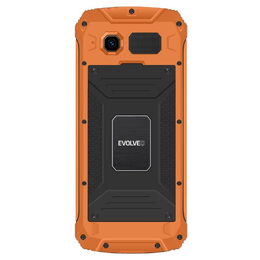 EVOLVEO StrongPhone Z6, vodotěsný odolný Dual SIM telefon, oranžová