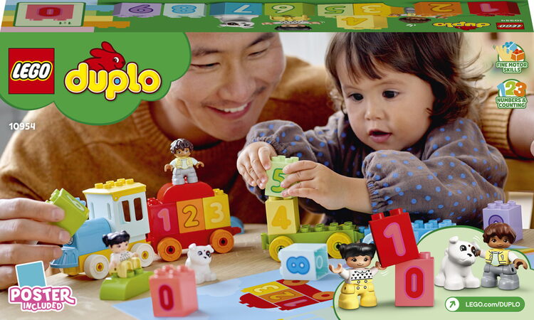 LEGO® DUPLO® My First 10954 Vláček s čísly – Učíme se počíta