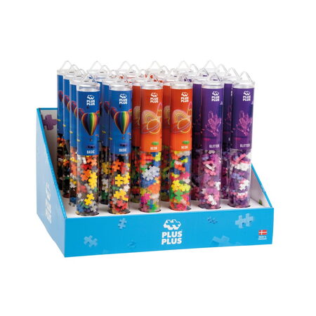 Displej Plus-Plus - Basic a Glitter (100 ks) Tuby 24 ks