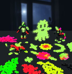 Plus-Plus Build and Glow - Svítící ve tmě (360 ks)