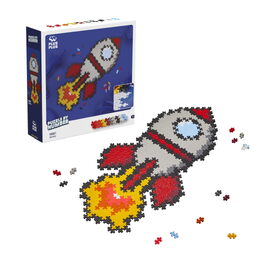 Plus-Plus Skládej podle čísel - Raketa 500 ks
