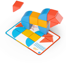 Geomag Magicube Blocks&Cards 16 dílků