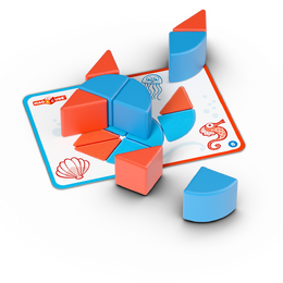 Geomag Magicube Blocks&Cards 16 dílků