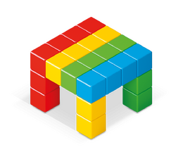 Geomag Magicube Full Color 24 dílků