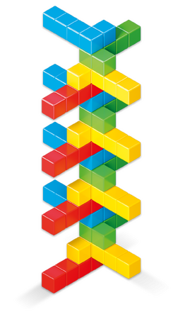 Geomag Magicube Full Color 64 dílků