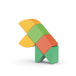 Geomag Magicube Shapes 6 dílků