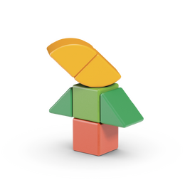 Geomag Magicube Shapes 6 dílků