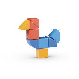 Geomag Magicube Shapes 9 dílků