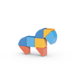 Geomag Magicube Shapes 9 dílků