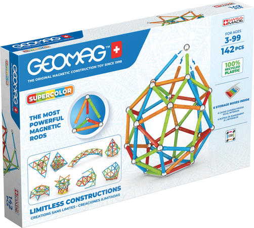 Geomag Supercolor 142 dílků