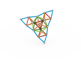 Geomag Supercolor 142 dílků