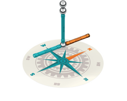 Geomag Mechanics Motion Compass 35 dílků