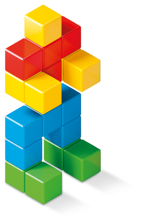 Geomag Magicube Full Color 128 dílků