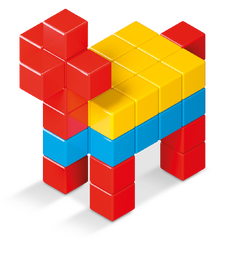 Geomag Magicube Full Color 128 dílků