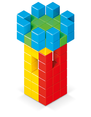 Geomag Magicube Full Color 128 dílků