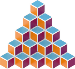 Geomag Magicube Art 64 dílků