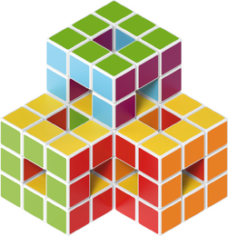 Geomag Magicube Art 64 dílků
