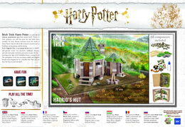Stavějte z cihel - Harry Potter - Hagridova chýš