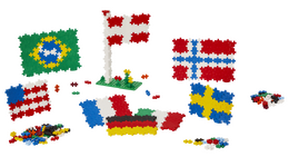 Plus-Plus Box Vlajky 2400 dílků